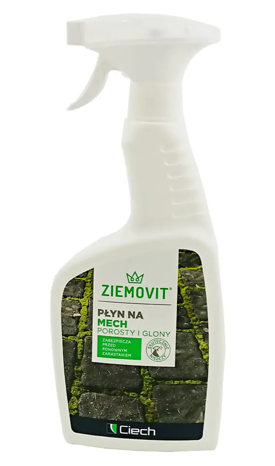 Liquid for moss, lichens, algae Ziemowit 500ml at Wasserman.eu