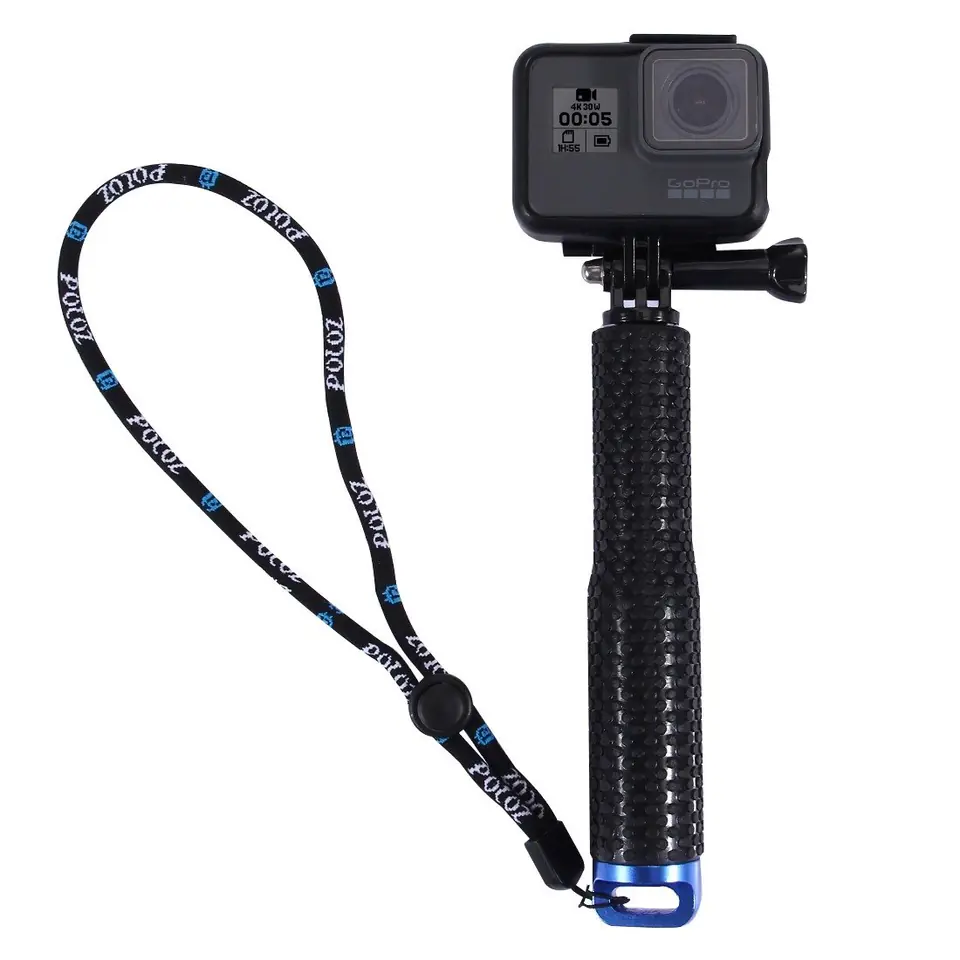 ⁨Puluz Selfie Stick for PZ150 Action Cameras (Black)⁩ at Wasserman.eu