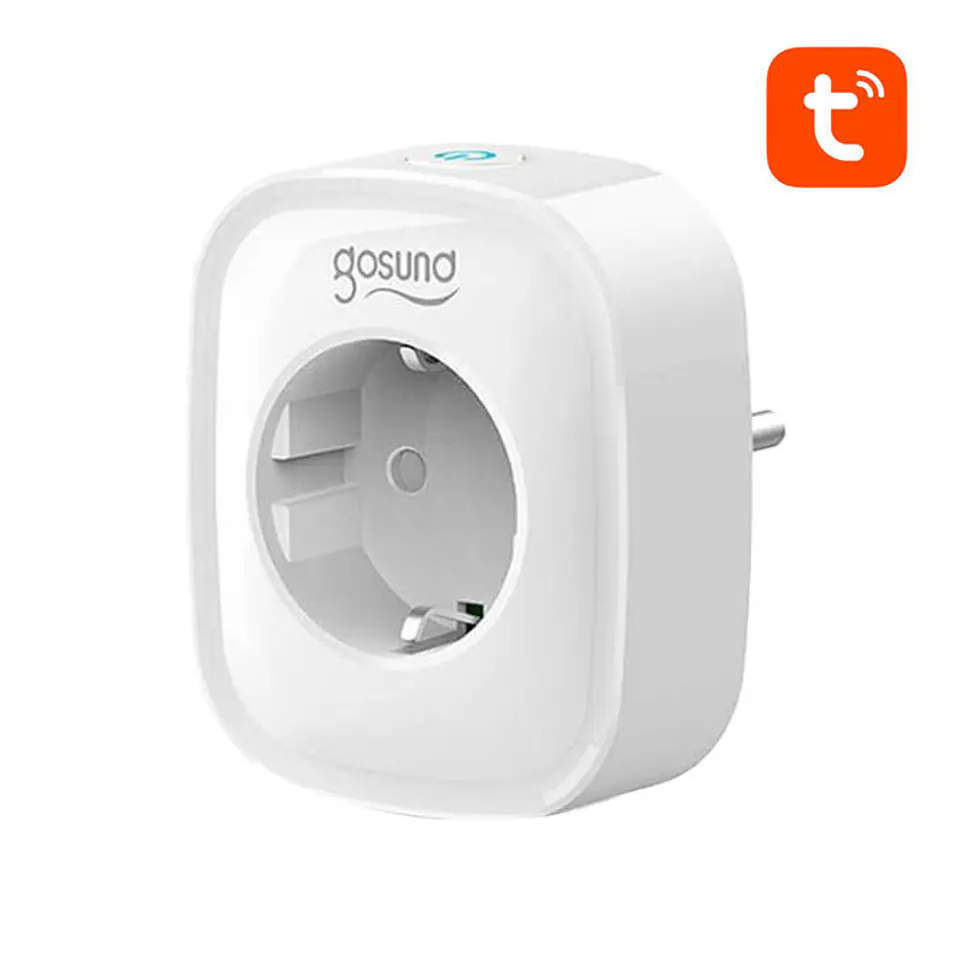 ⁨Inteligentne gniazdko WiFi Gosund SP1 E/F- unischuko, Tuya⁩ w sklepie Wasserman.eu