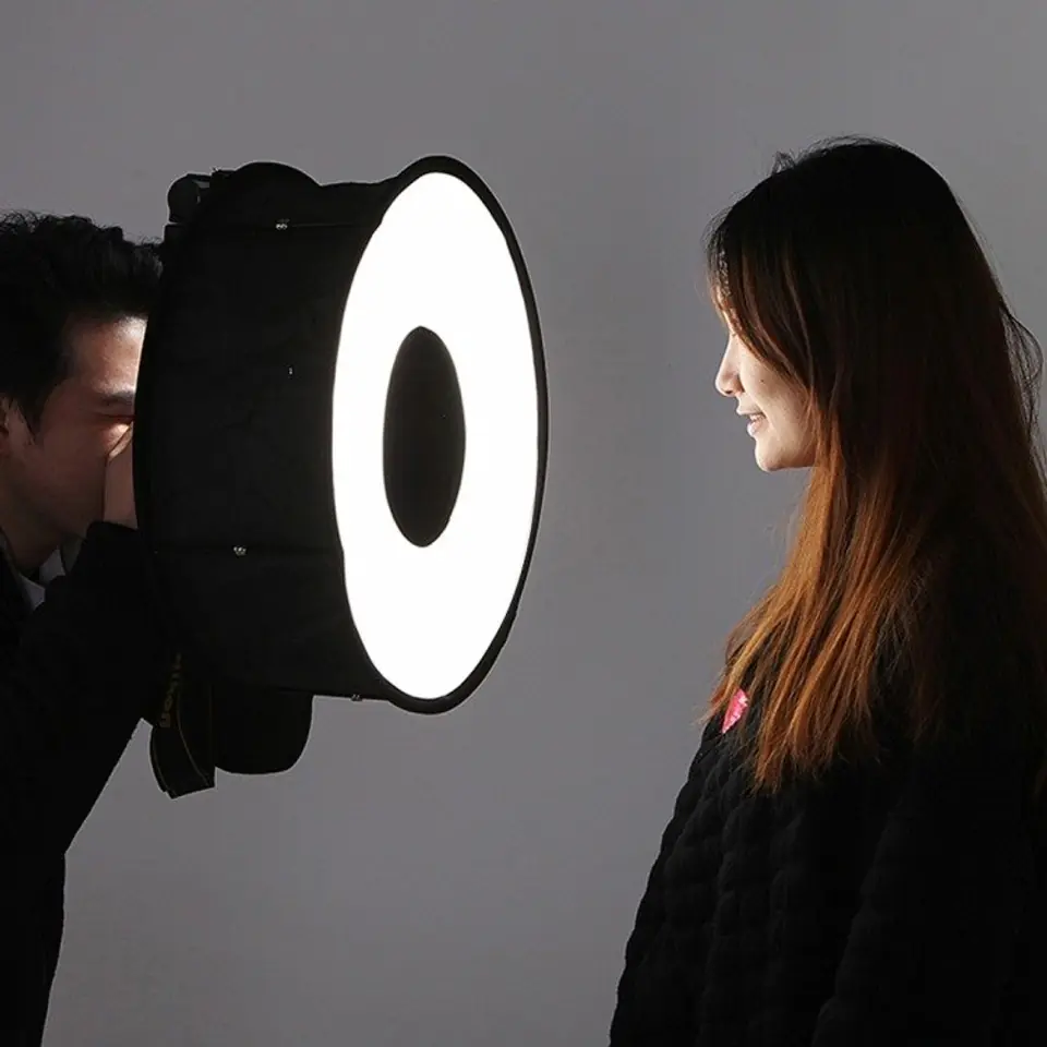 ⁨Puluz Diffuser Softbox round 45cm PU5145⁩ at Wasserman.eu