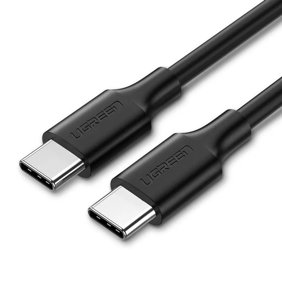 ⁨Nickel-plated USB-C cable ugreen 1.5m (black)⁩ at Wasserman.eu