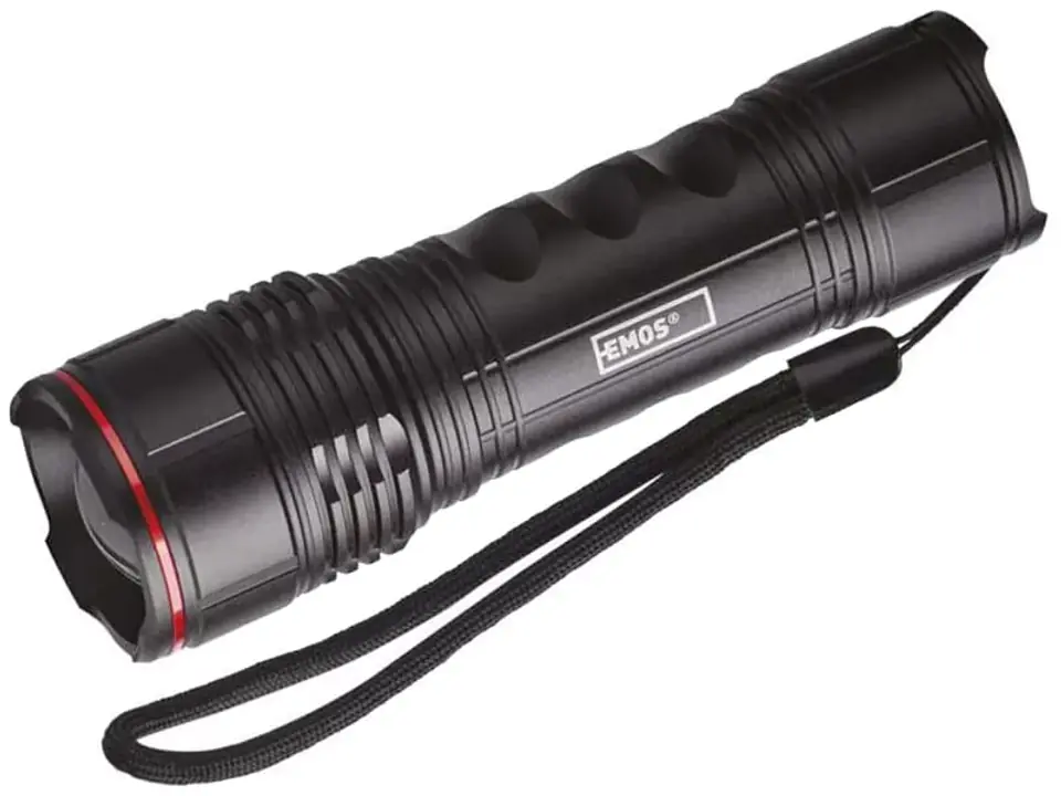 Waterproof LED Flashlight Emos 500lm with zoom at Wasserman.eu