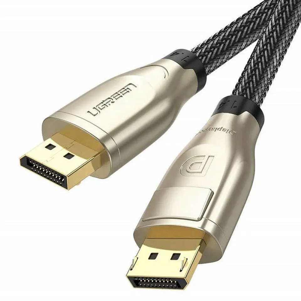 ⁨DisplayPort 1.4 UGREEN DP112 8K 60Hz HDR 3D 2m Cable (Black)⁩ at Wasserman.eu