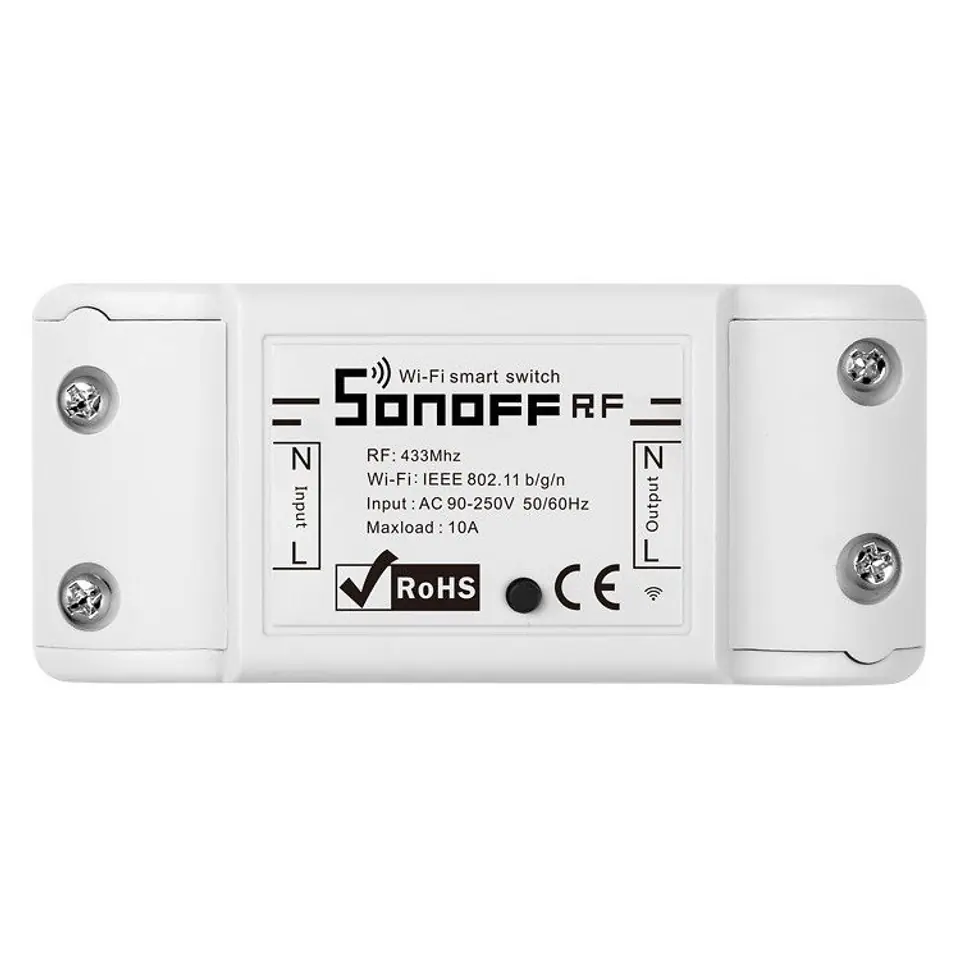 ⁨Smart WiFi + RF 433 Sonoff RF R2 (NEW) Smart Switch⁩ at Wasserman.eu