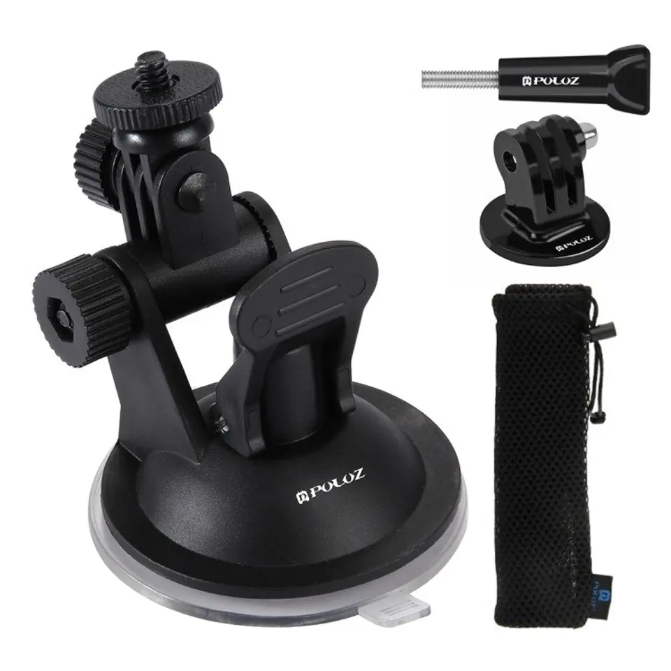 ⁨Puluz Car windshield holder for GOPRO Hero, DJI Osmo Action PU51⁩ at Wasserman.eu