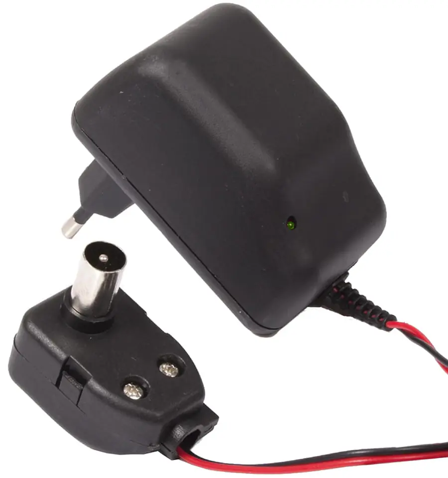 ⁨12V / 300mA antenna power supply with Red Eagle diode⁩ at Wasserman.eu