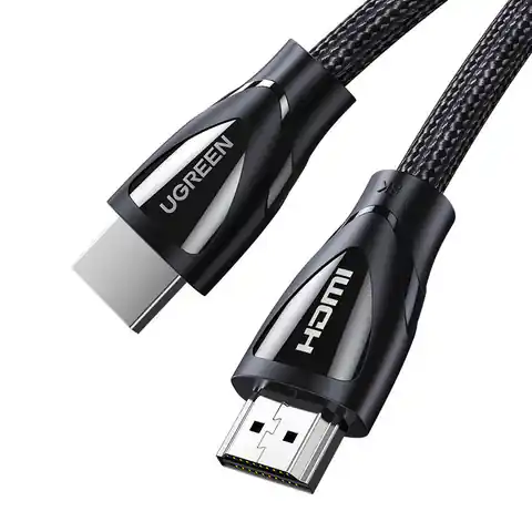 ⁨UGREEN HD140 HDMI 2.1 cable, 8K 60Hz, 1m (black)⁩ at Wasserman.eu