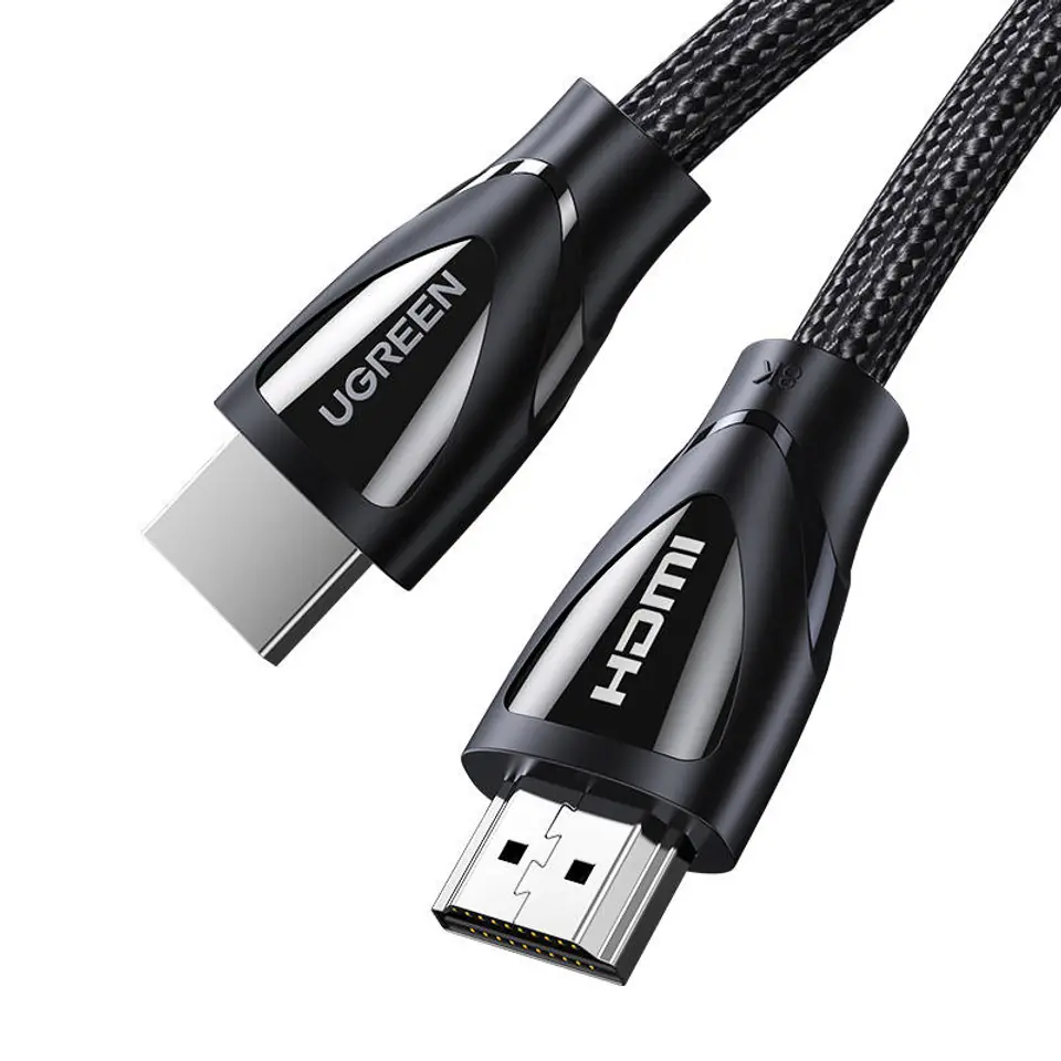 ⁨UGREEN HD140 Kabel HDMI 2.1, 8K 60Hz, 3m (czarny)⁩ w sklepie Wasserman.eu