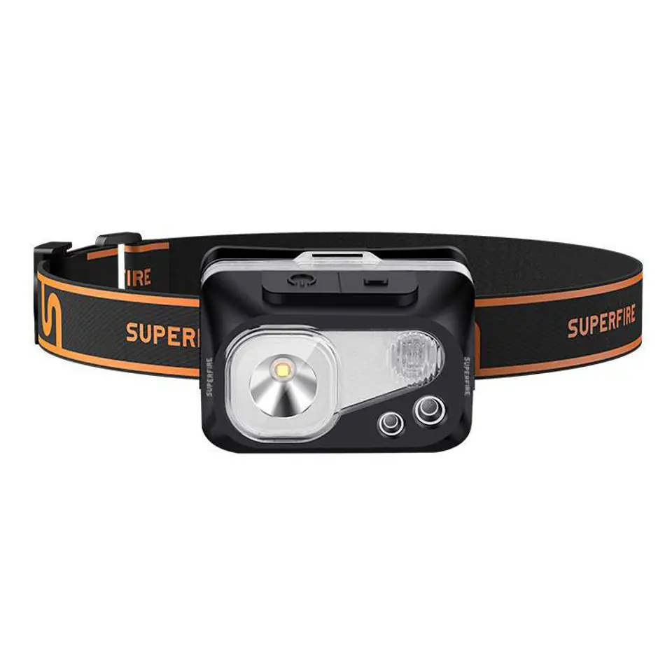 ⁨Superfire HL07 headlamp, 320lm, USB⁩ at Wasserman.eu