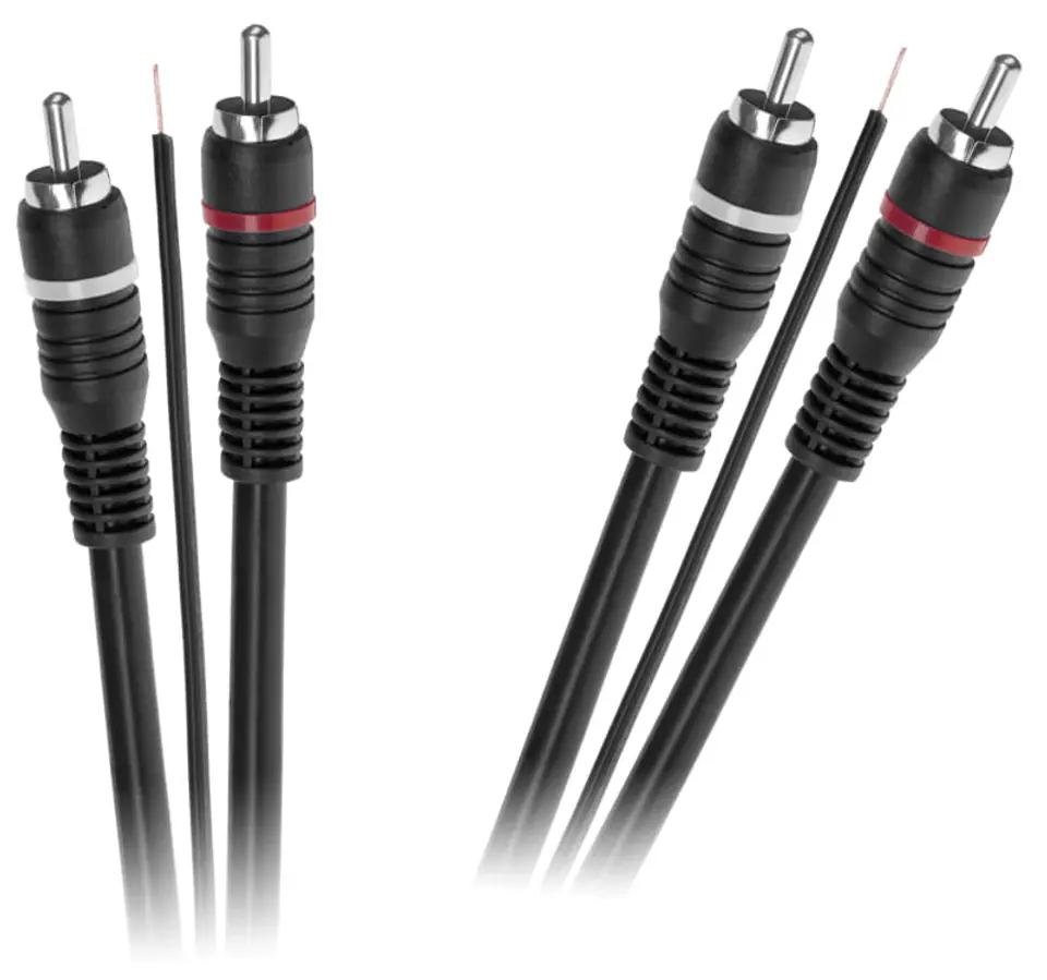 ⁨Kabel 2 RCA-2 RCA + żyła sterująca (5 m)⁩ w sklepie Wasserman.eu