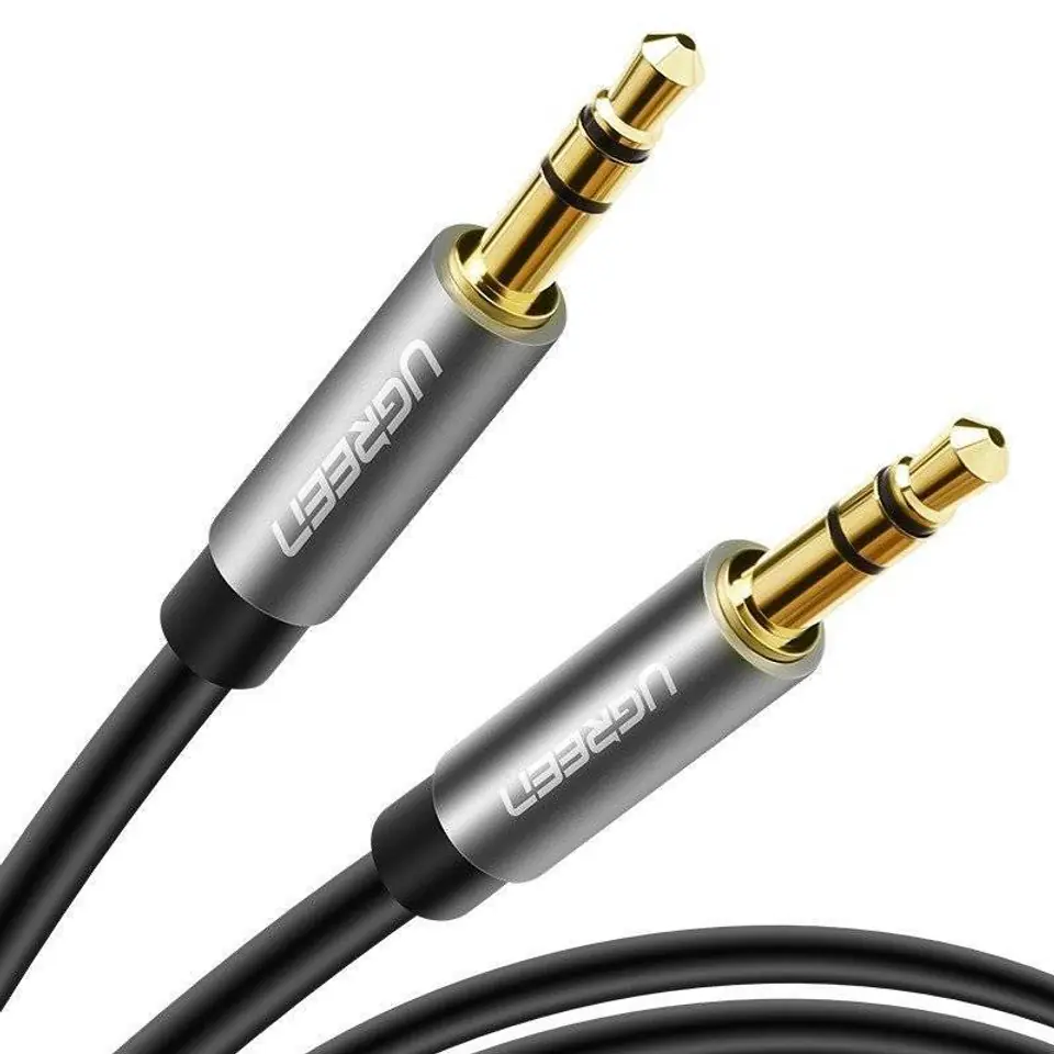 ⁨UGREEN AV119, 0.5m (grey) mini jack cable 3.5mm UGREEN AV119⁩ at Wasserman.eu