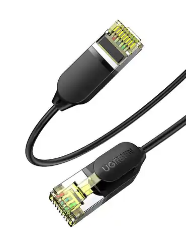 ⁨UGREEN NW149, Ethernet RJ45, Cat.7, F/FTP cable, 2m (black)⁩ at Wasserman.eu