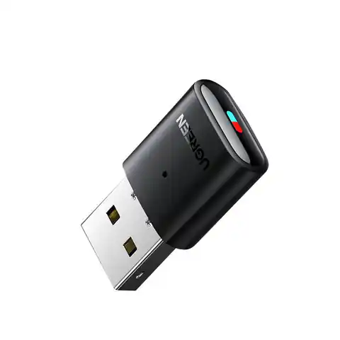 ⁨Adapter USB UGREEN Bluetooth 5.0 do PC / PS / Switch (czarny)⁩ w sklepie Wasserman.eu