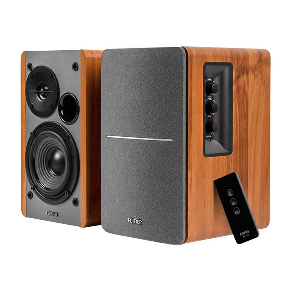 ⁨2.0 Edifier R1280T Speakers (brown)⁩ at Wasserman.eu