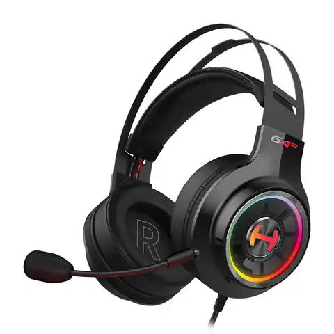 ⁨Słuchawki gamingowe Edifier HECATE G4 TE, RGB, 7.1 (czarne)⁩ w sklepie Wasserman.eu