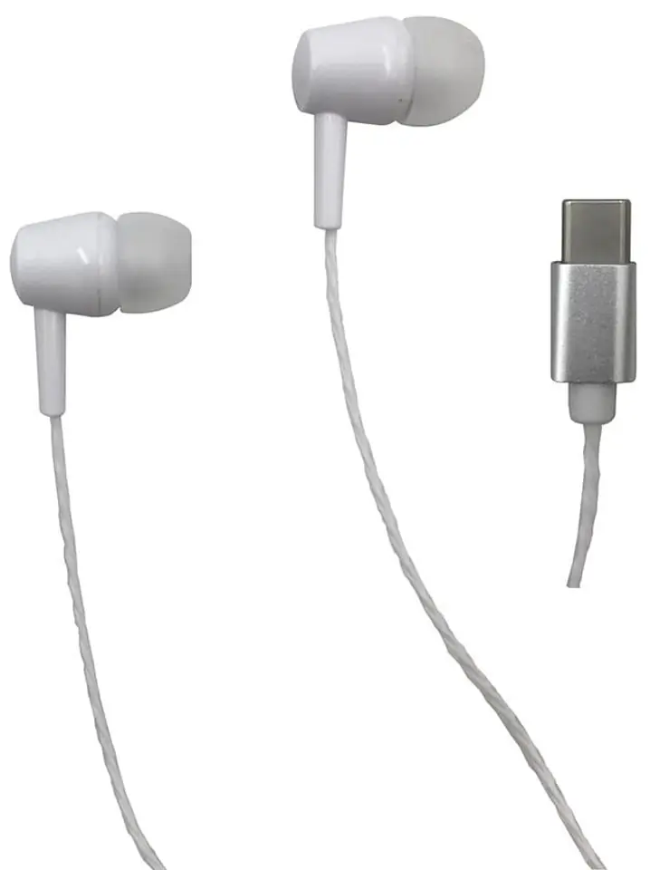 ⁨Magicsound USB-C headphones with microphone (white)⁩ at Wasserman.eu