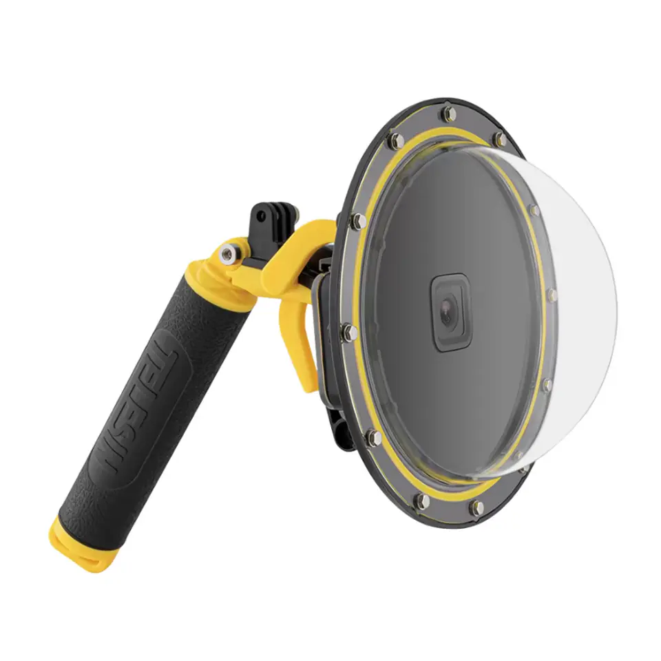 ⁨Telesin Dome Port Underwater Case for GoPro Hero 9 / Hero 10 / Hero 11 (GP-DMP-T09)⁩ at Wasserman.eu