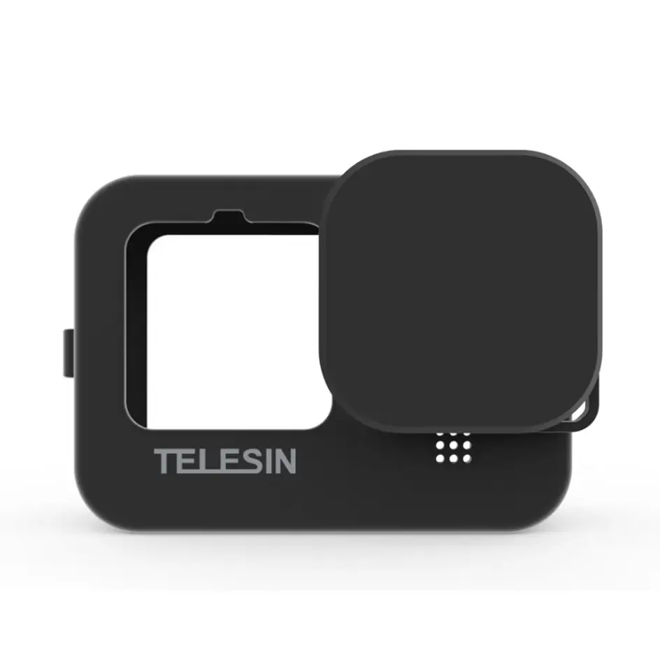 ⁨Case / Telesin Security Frame for GoPro Hero 9 / Hero 10 / Hero 11 (GP-HER-041-BK) black⁩ at Wasserman.eu