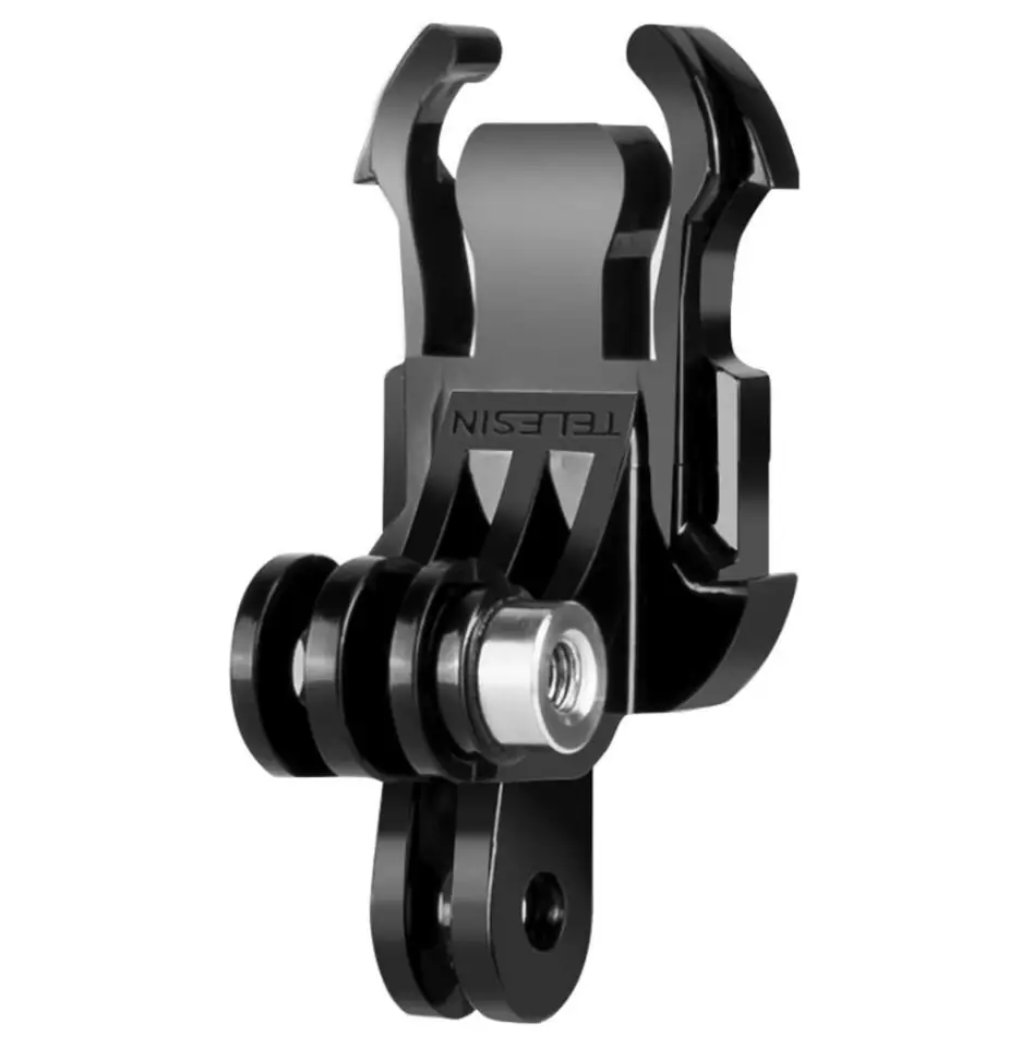 ⁨Dual J-Hook Telesin mount for action cameras (GP-MTB-T02-BK)⁩ at Wasserman.eu
