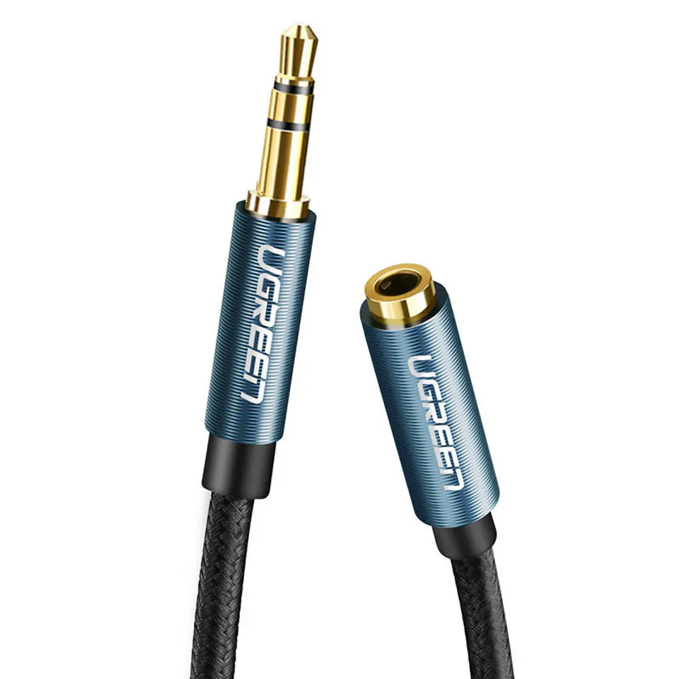 ⁨Audio extender AUX jack 3.5 mm UGREEN AV118, 1m (blue)⁩ at Wasserman.eu