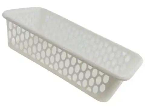⁨Plastic Molly basket (20 x1, cream)⁩ at Wasserman.eu