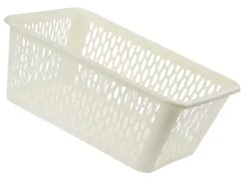 ⁨Plastic Molly basket (25 x1, cream)⁩ at Wasserman.eu