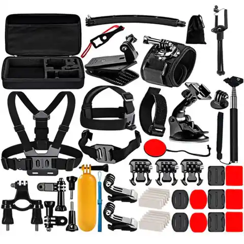 ⁨Puluz Set of 50 accessories for PKT39 action cameras⁩ at Wasserman.eu