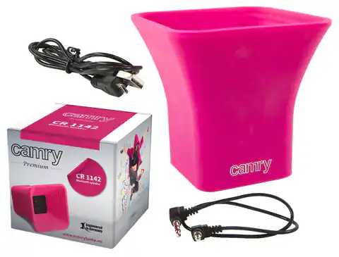 ⁨Camry CR 1142 Bluetooth speaker pink⁩ at Wasserman.eu