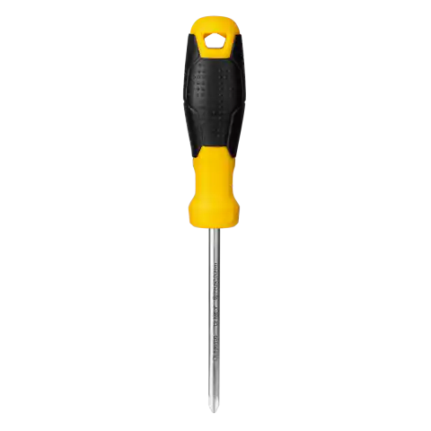 ⁨Phillips screwdriver Deli Tools EDL635100, PH1x100mm (yellow)⁩ at Wasserman.eu
