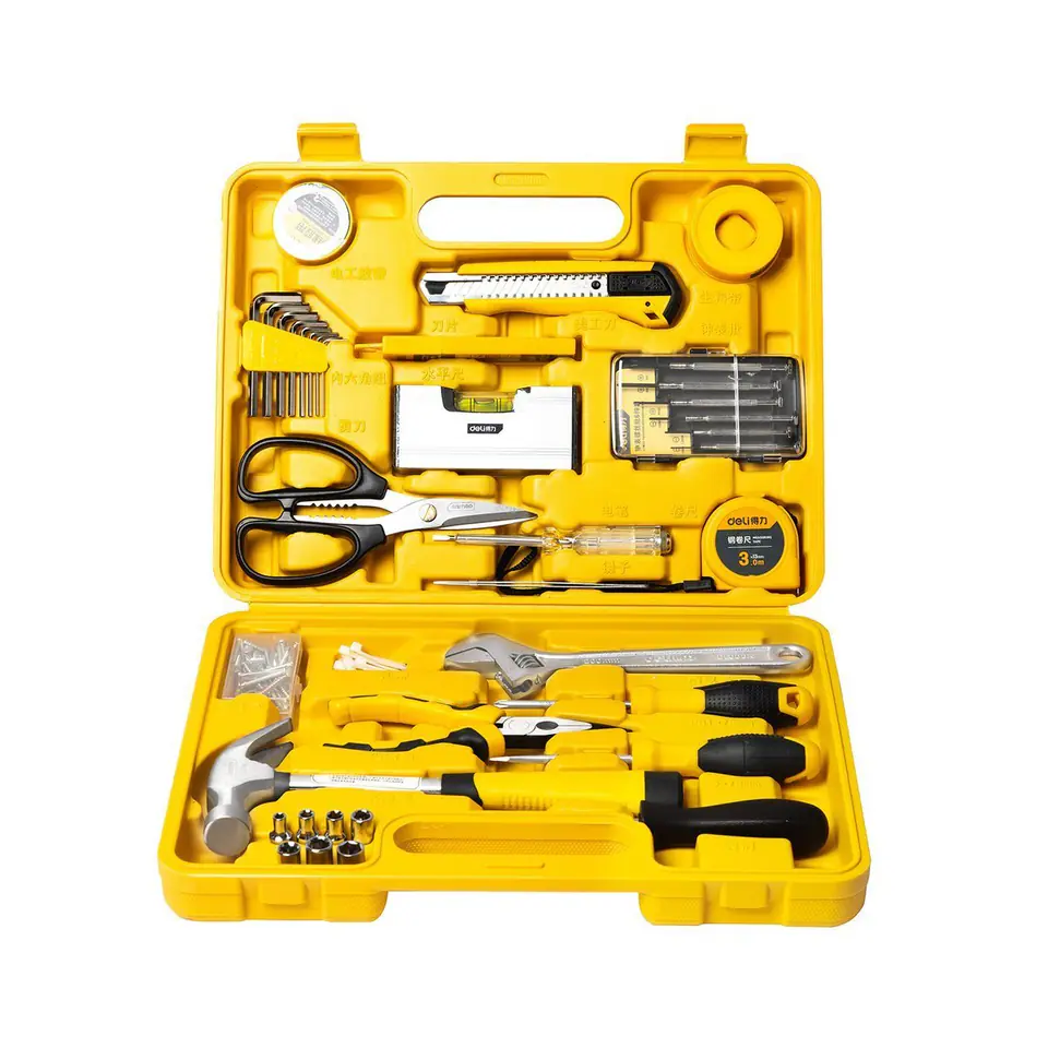 Zestaw narzędzi Deli Tools EDL1038J, 38 sztuk w sklepie Wasserman.eu
