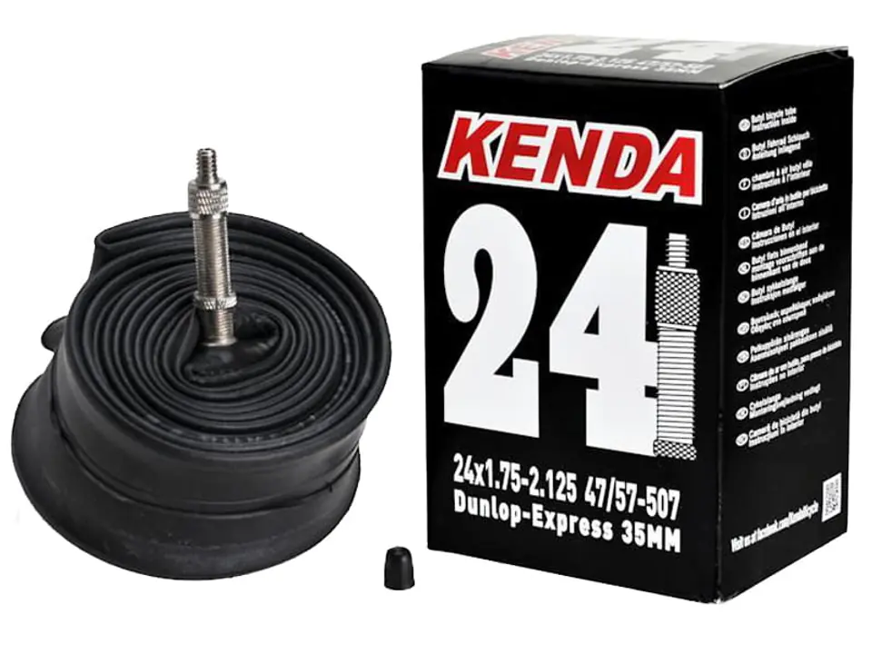 24 x 1.75 / 2.125 DV-35 Kenda inner tube at Wasserman.eu