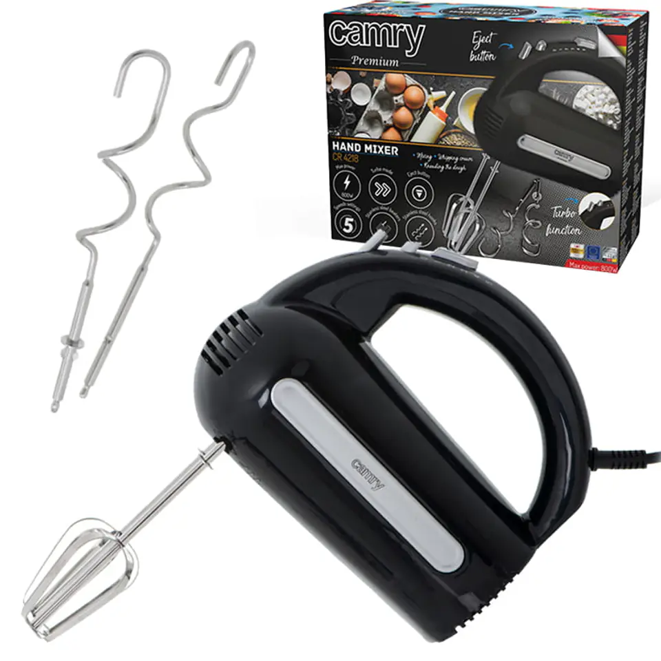 300W 5 speed mixer Mixers Camry beaters at Wasserman.eu