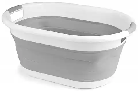 ⁨Large foldable silicone bowl bucket tub 25L⁩ at Wasserman.eu