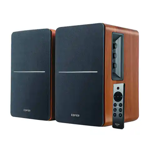 ⁨Edifier R1280DBs 2.0 Speakers (brown)⁩ at Wasserman.eu