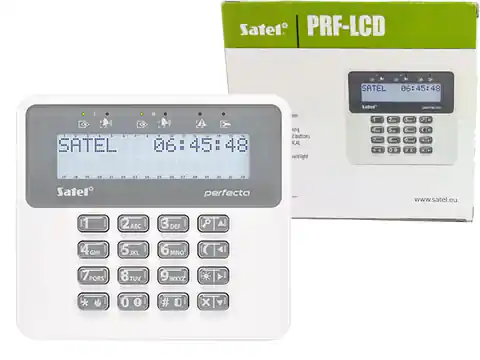 ⁨PRF-LCD Satel Tastatur für PERFECTA Steuergeräte⁩ im Wasserman.eu