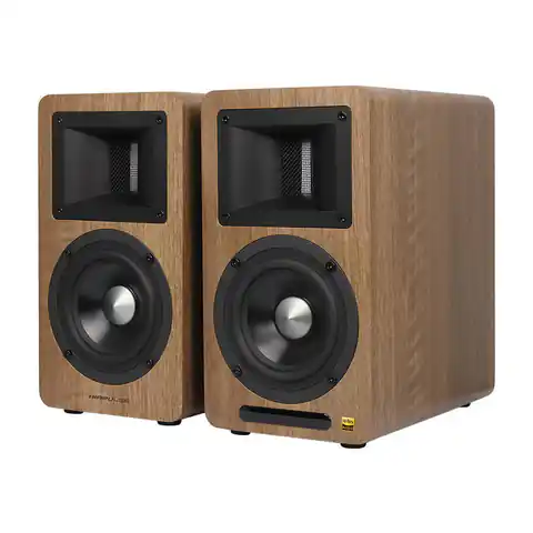 ⁨2.0 Edifier Airpulse A80 Speakers (brown)⁩ at Wasserman.eu