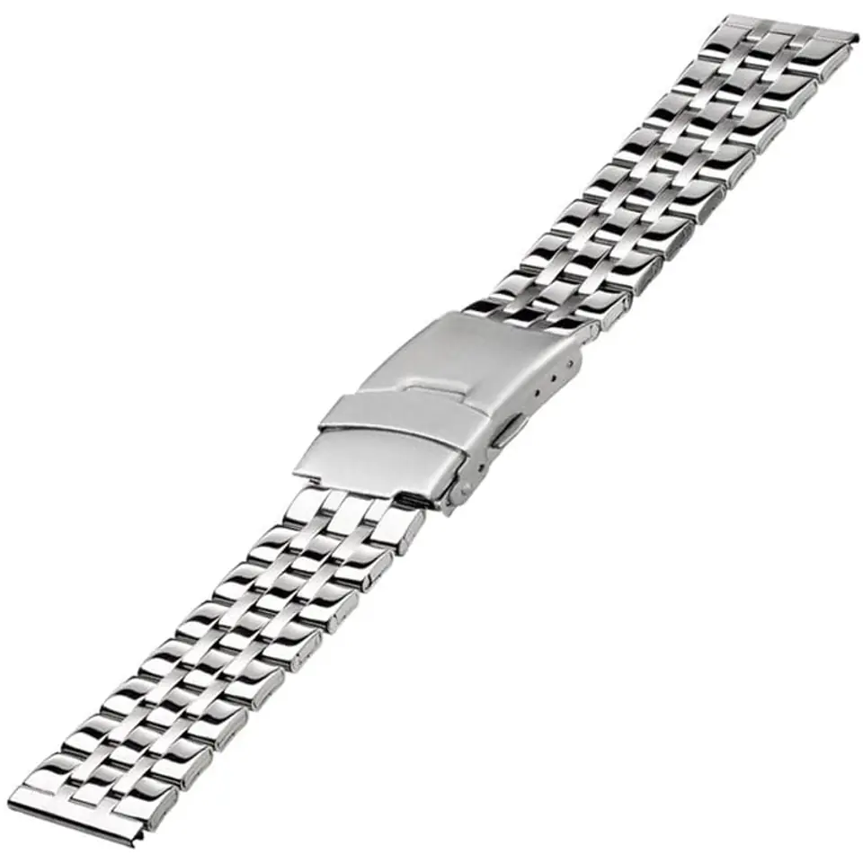 Metal Band 202S bracelet (model 4, silver, 18 mm) at Wasserman.eu