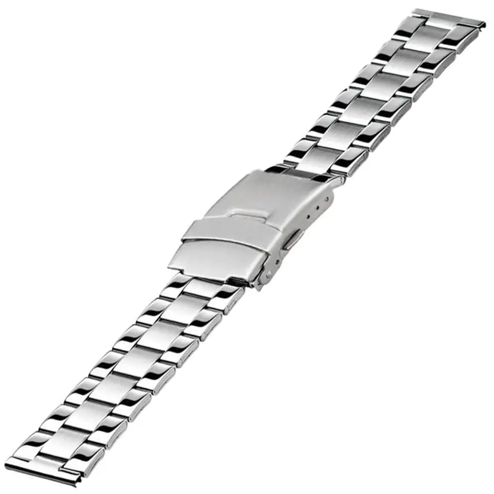 Metal Band 202S bracelet (model 3, silver, 22 mm) at Wasserman.eu