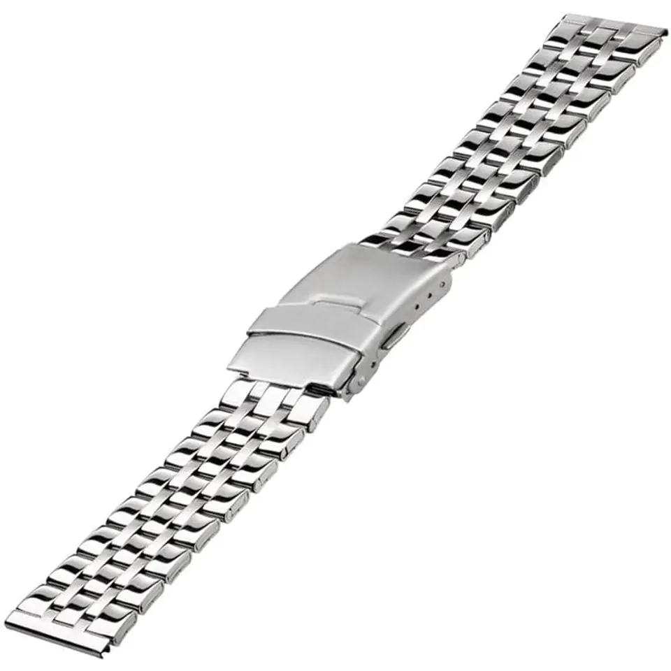 Metal Band 202S bracelet (model 4, silver, 22 mm) at Wasserman.eu