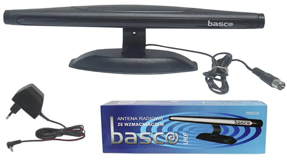 ⁨Antena radiowa UHF Basco wewnętrzna⁩ w sklepie Wasserman.eu