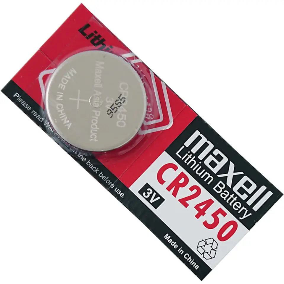 3V CR2450 Maxell lithium battery at Wasserman.eu