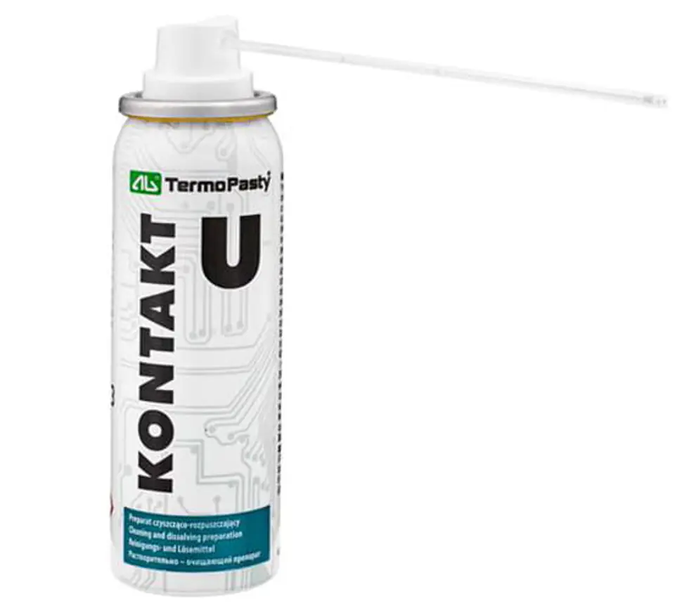 ⁨Spray Kontakt U 60ml czyści, rozpuszcza⁩ w sklepie Wasserman.eu