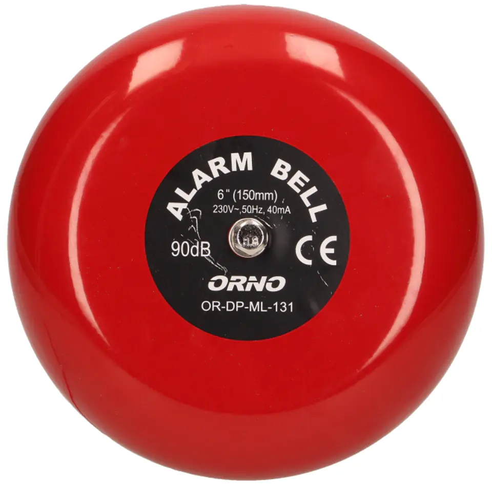 ⁨School bell 230V, 90dB red alarm⁩ at Wasserman.eu