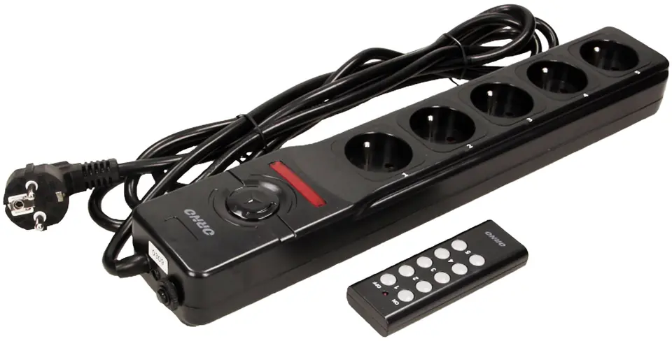 Remote controlled extension cord 5gn 3m Orno at Wasserman.eu