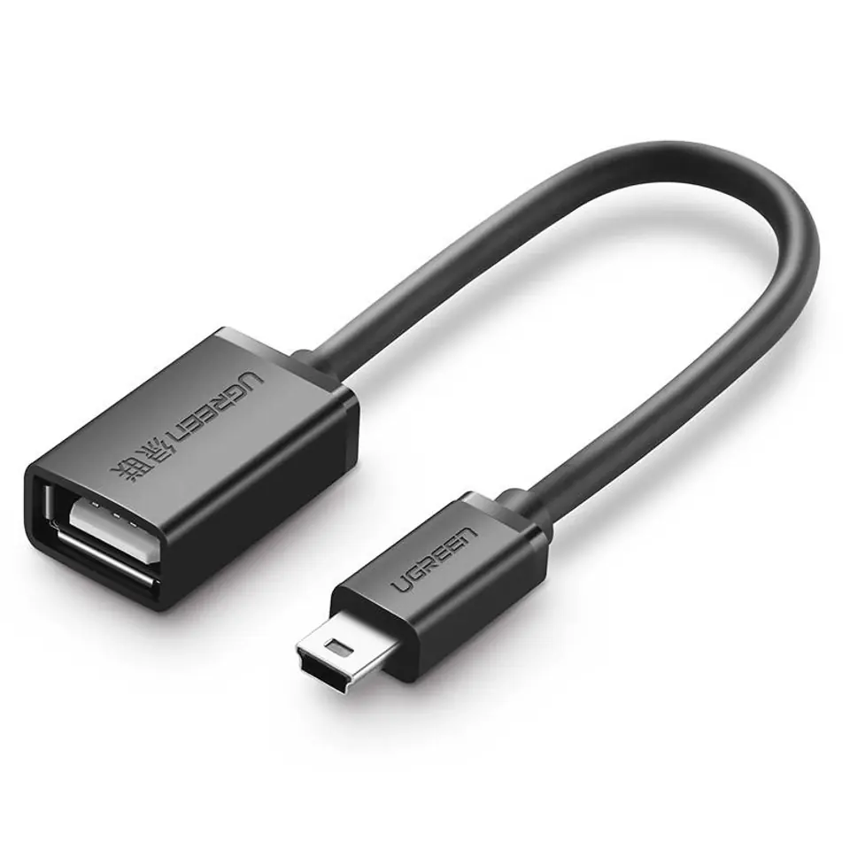 ⁨OTG mini USB adapter UGREEN US249 (black)⁩ at Wasserman.eu