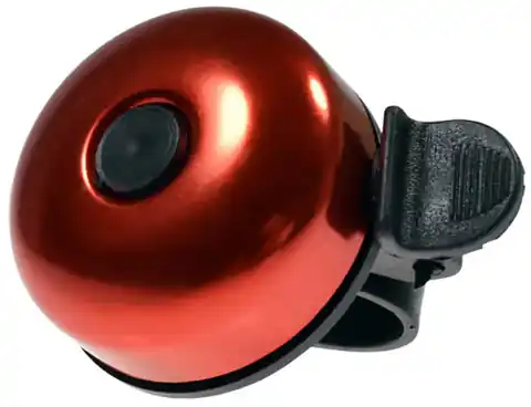 ⁨Dzwonek rowerowy Sonar 40mm (czerwony)⁩ w sklepie Wasserman.eu