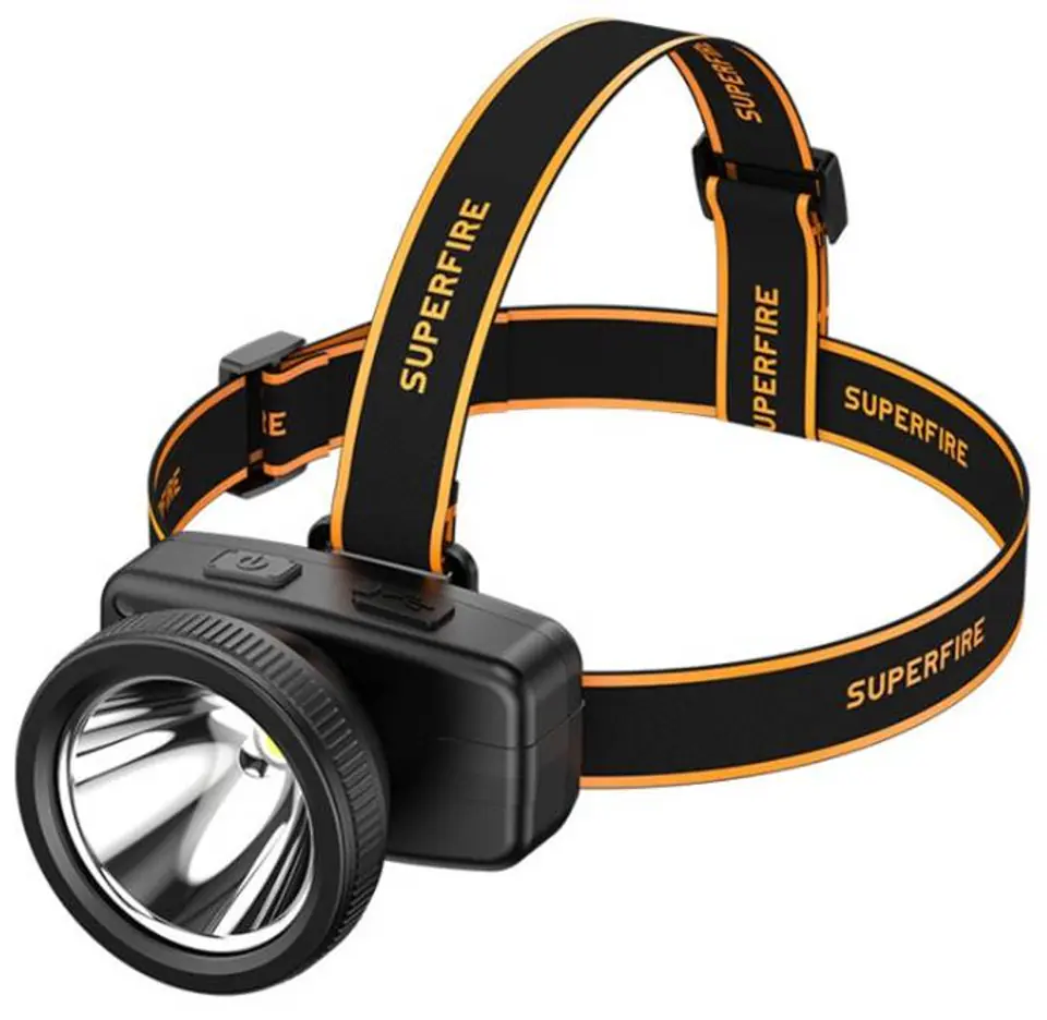 ⁨Superfire HL55 headlamp, 150lm, USB-C⁩ at Wasserman.eu
