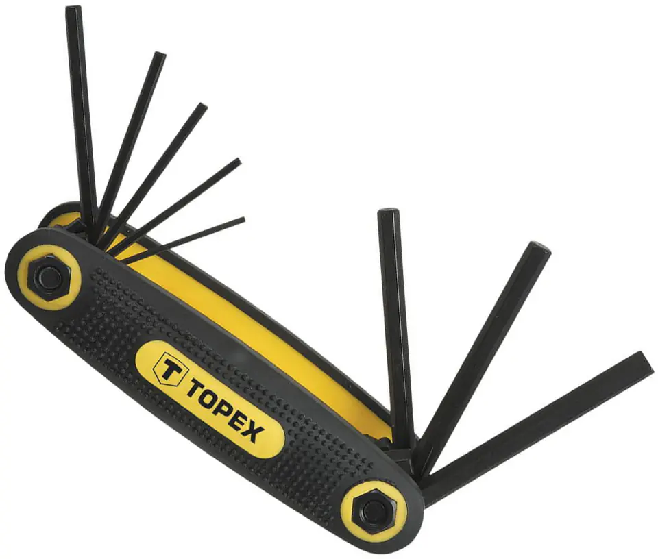 Klucze sześciokątne 1.5-6 mm, zestaw 8 sztuk Topex w sklepie Wasserman.eu