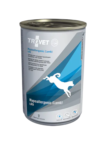 ⁨TROVET LRD Hypoallergenic Lamb puszka 400g pies⁩ w sklepie Wasserman.eu