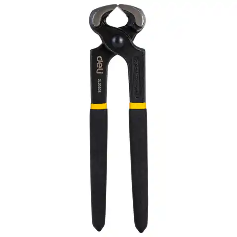 ⁨Obcęgi Deli Tools EDL20308, 8" (czarne)⁩ w sklepie Wasserman.eu
